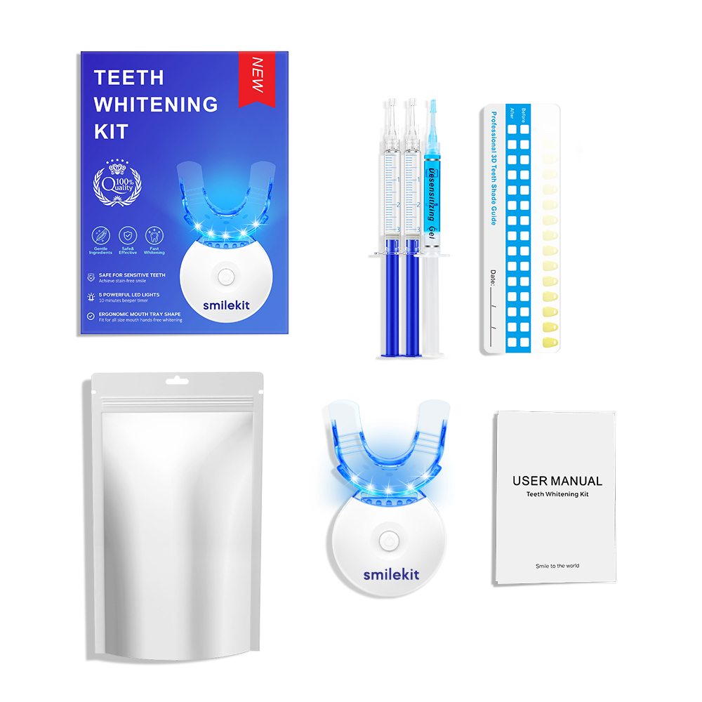 Teeth Whitening Kit At Home - 歯のホワイトニングキット - 35% カルバミド過酸化物を含む 5X LED