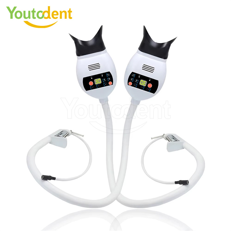 Teeth Whitening With Light - プロフェッショナル歯科 3 色ライトランプ歯ホワイトニングマシン漂白促進装置 LED ライト歯科ツール