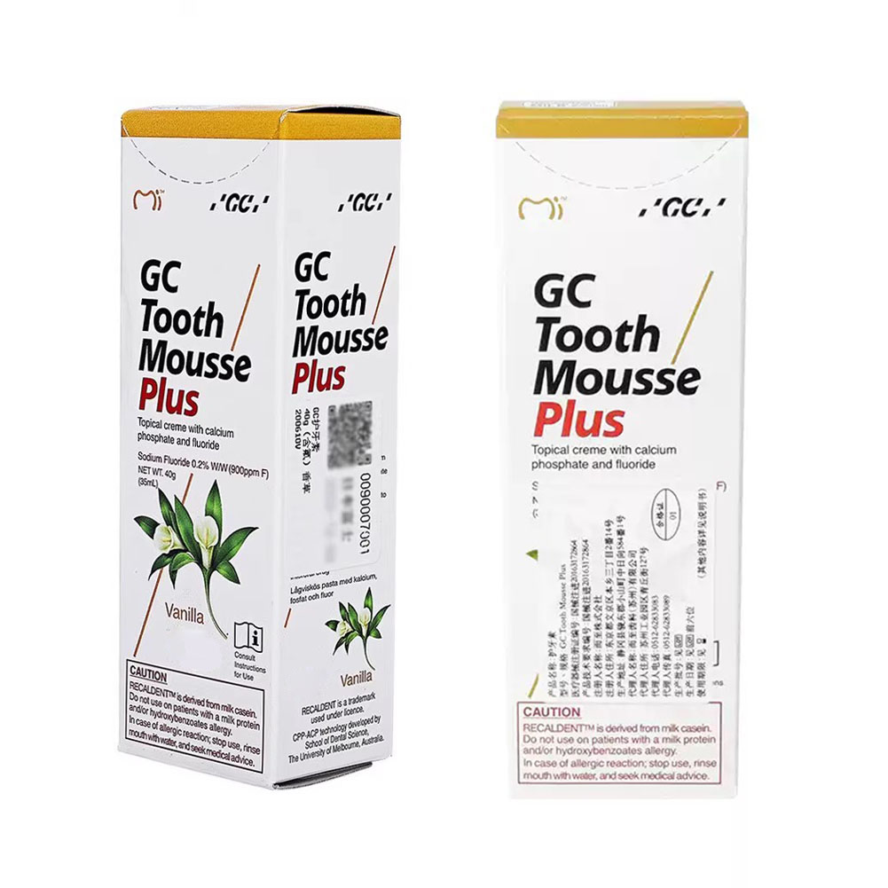 オリジナル日本 GC 歯ムースプラスデンタルケアフッ化物局所 - Teeth Whitening Japan のレビューと価格
