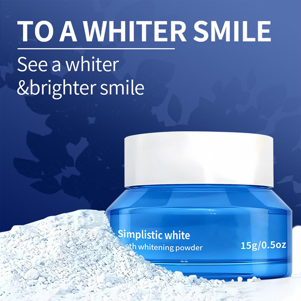シンプルなホワイトニングパウダー、ステイン除去歯磨き粉、歯垢 - Teeth Whitening At Home のレビューと価格