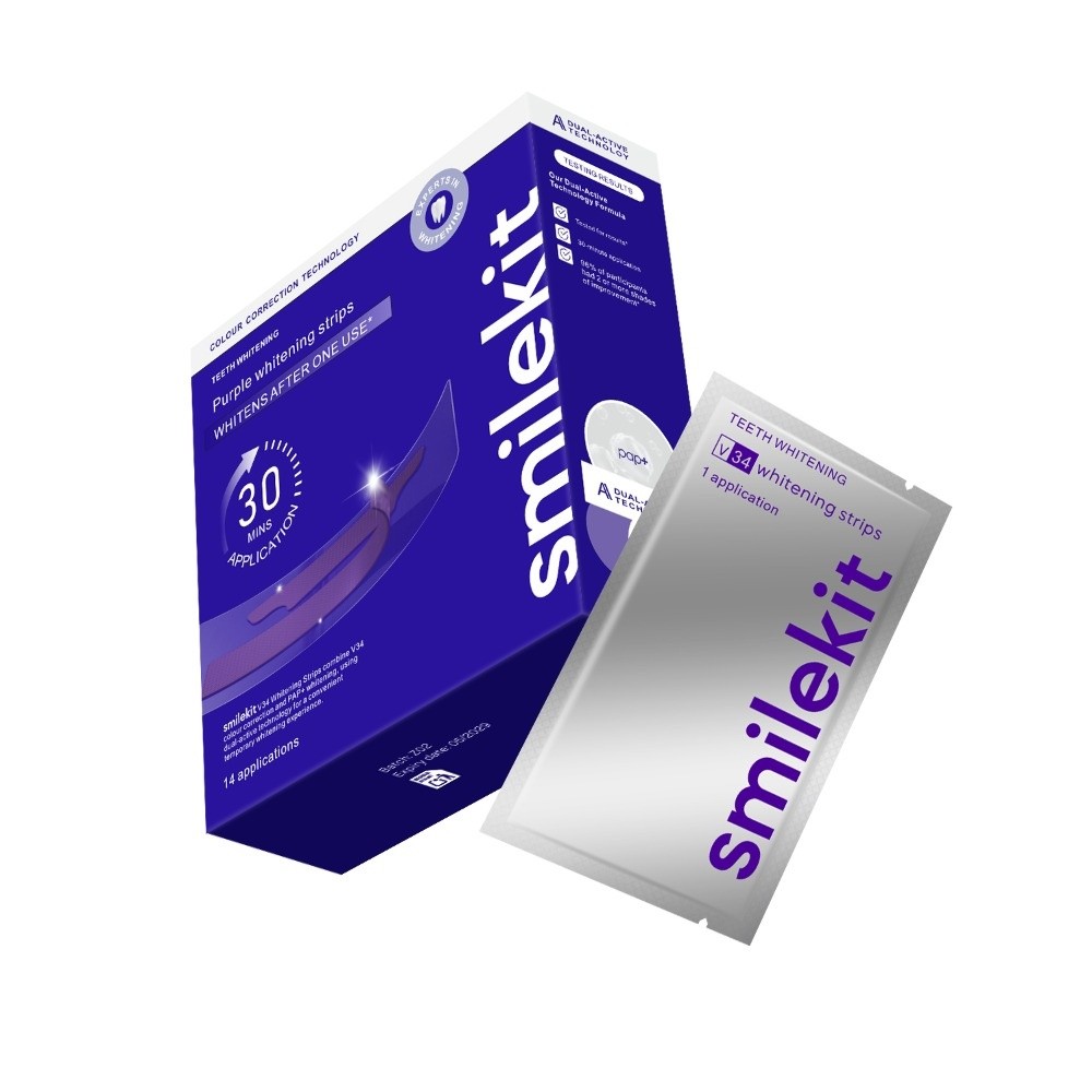7/14 個新しいプロフェッショナル歯のホワイトニングストリ - Whitening Strip 3D のレビューと価格