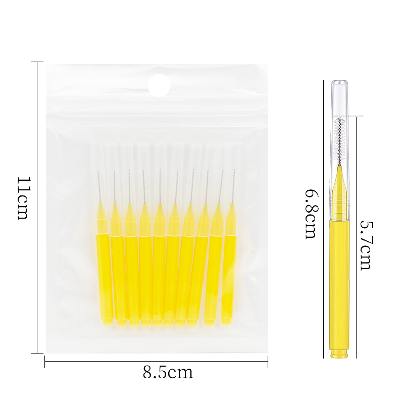 歯間ブラシボックス 歯間ブラシ 20本入 きれいな歯の隙間矯 - Teeth Whitening Brush のレビューと価格