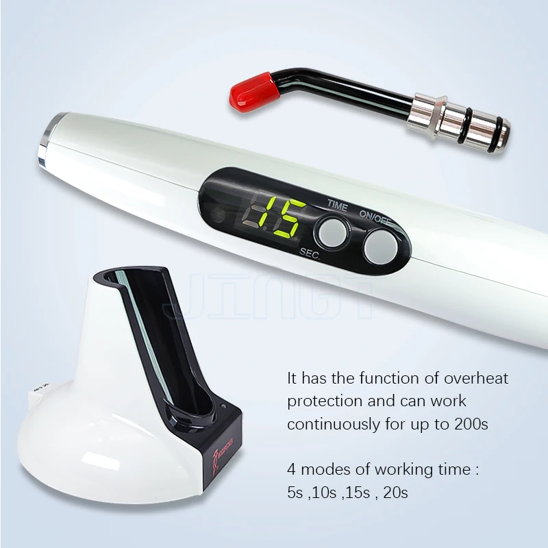歯科用硬化光ウッドペッカー LED B LED マシン口腔感 - Teeth Whitening With Light のレビューと価格