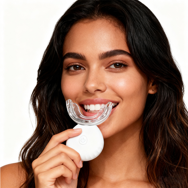U字型充電式ライト、クイックホワイトニング歯、歯のホワイトニ - Teeth Whitening Kit At Home のレビューと価格