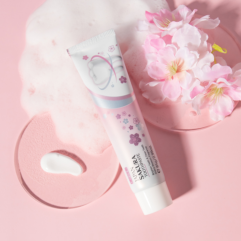 LAIKOU 日本桜歯磨き粉ホワイトニングステイン除去フレッ - Teeth Whitening Japan のレビューと価格