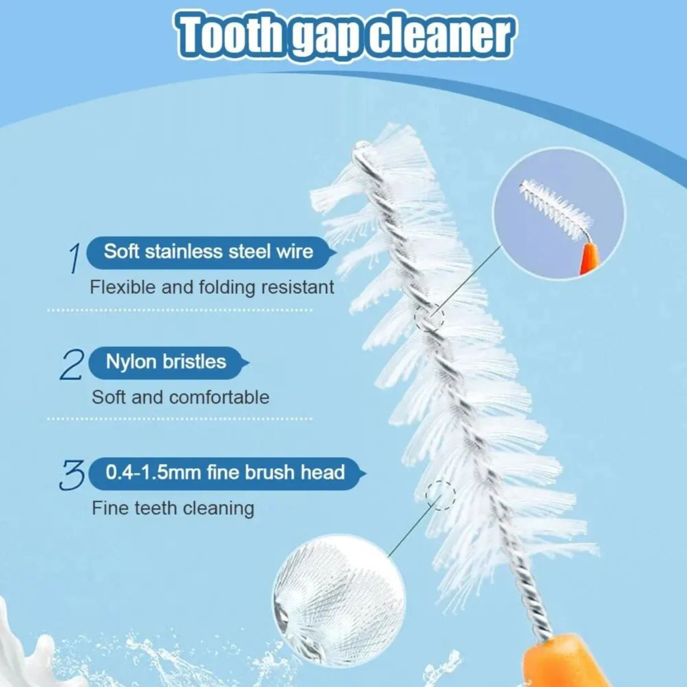 歯間ブラシボックス 歯間ブラシ 20本入 きれいな歯の隙間矯 - Teeth Whitening Brush のレビューと価格
