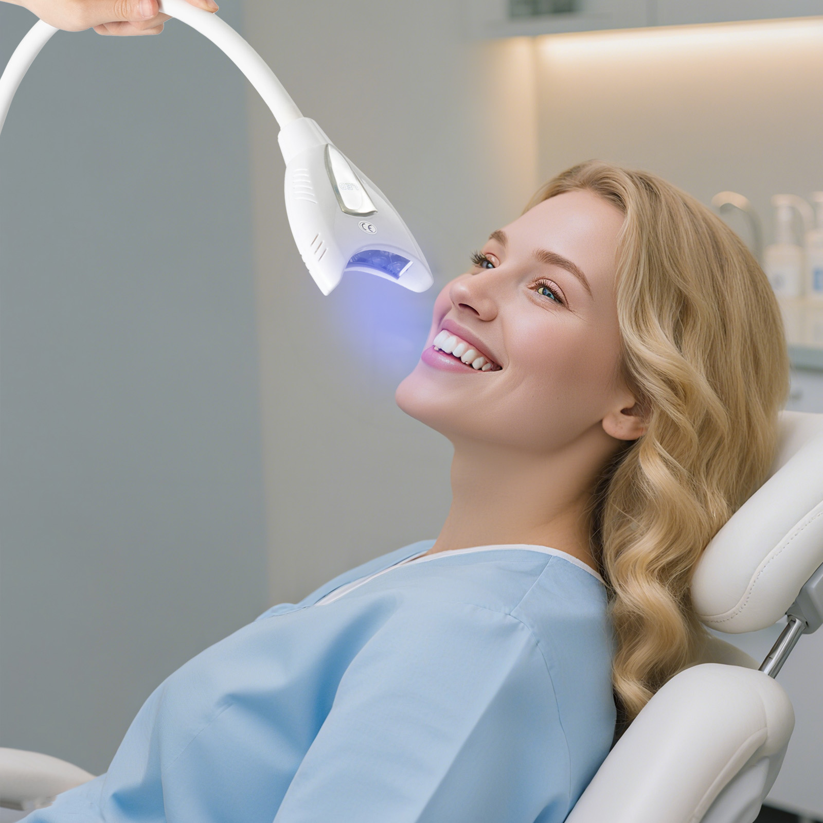 歯科用歯のホワイトニングマシン 高さ調節可能なスタンド 歯の - Teeth Whitening Flash のレビューと価格