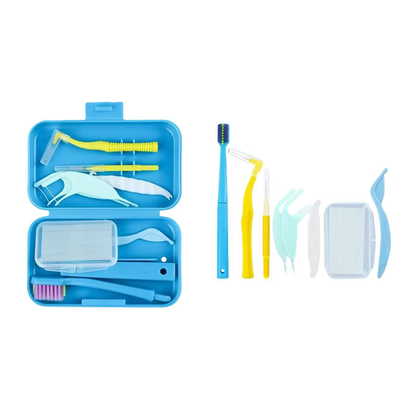 歯科クリーニングケアキット、矯正用口腔ケア、折りたたみ式ブラ - Teeth Whitening Brush のレビューと価格