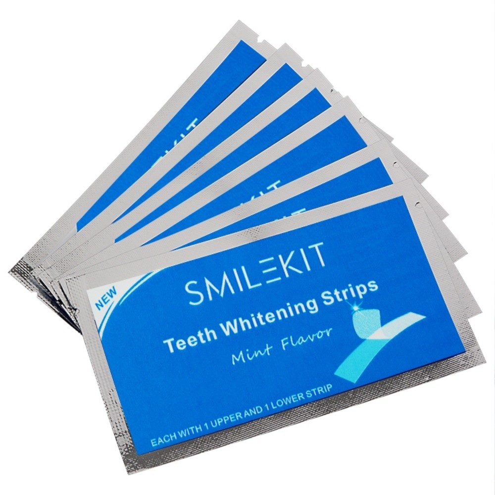 7/14 個プロフェッショナル歯のホワイトニングストリップ、 - Whitening Strip 3D のレビューと価格