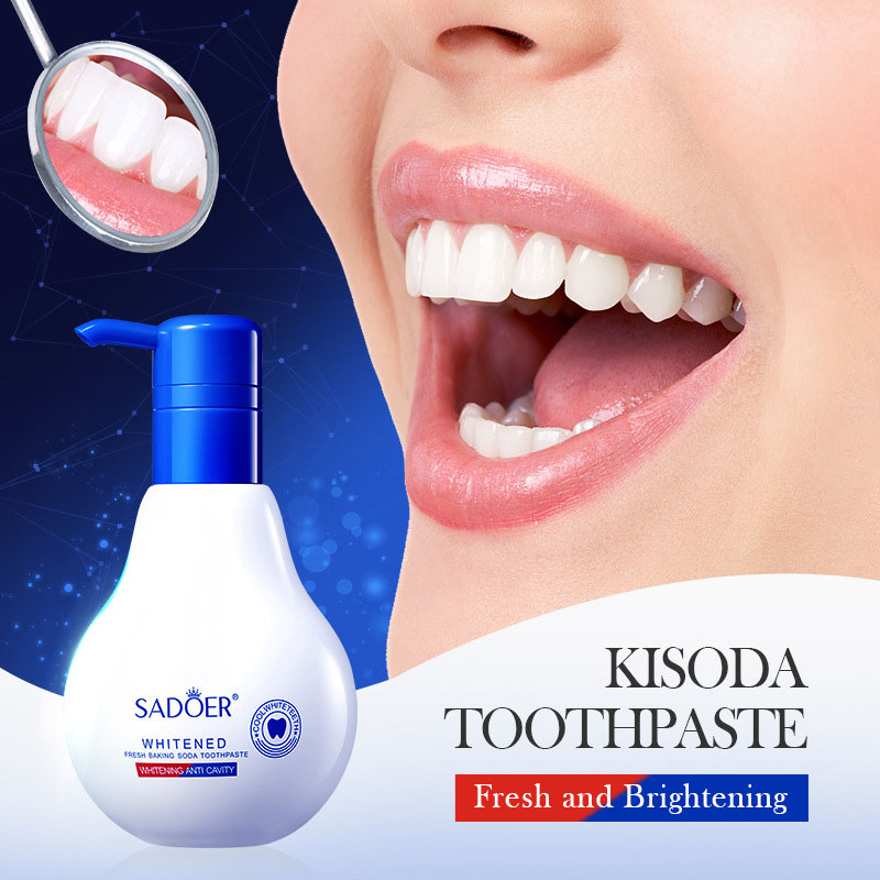 1 ボックス歯クリーン重曹歯磨き粉チューブスクイーザー歯ブラ - Teeth Whitening With Baking Soda のレビューと価格