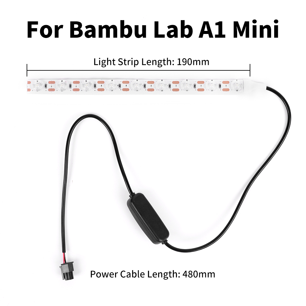 Bambu Lab A1/A1mini Ra95フィルライト - Whitening Strip 3D のレビューと価格