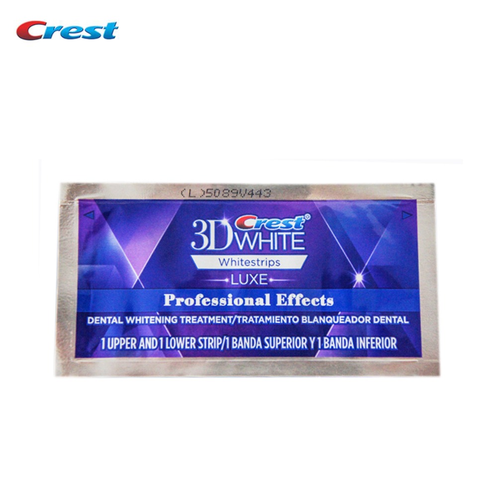 オリジナルクレスト 3D ホワイトストリップ歯ホワイトニング - Whitening Strip 3D のレビューと価格
